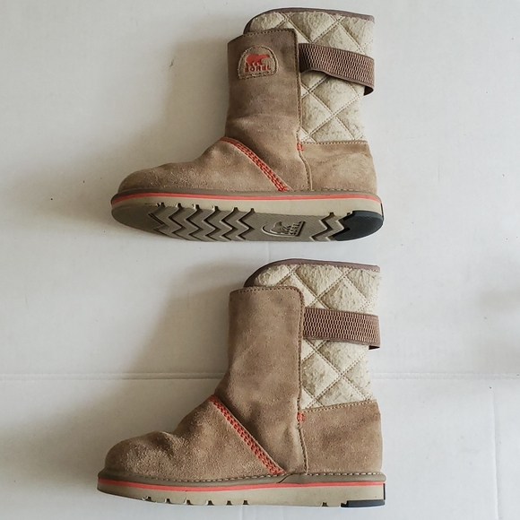 Sorel Newbie The Campus Tan Short Winter Boots Size 4 main image 4